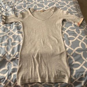 Burberry long shirt..Very soft and stretchy